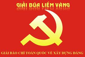 Logo Giải Búa liềm vàng